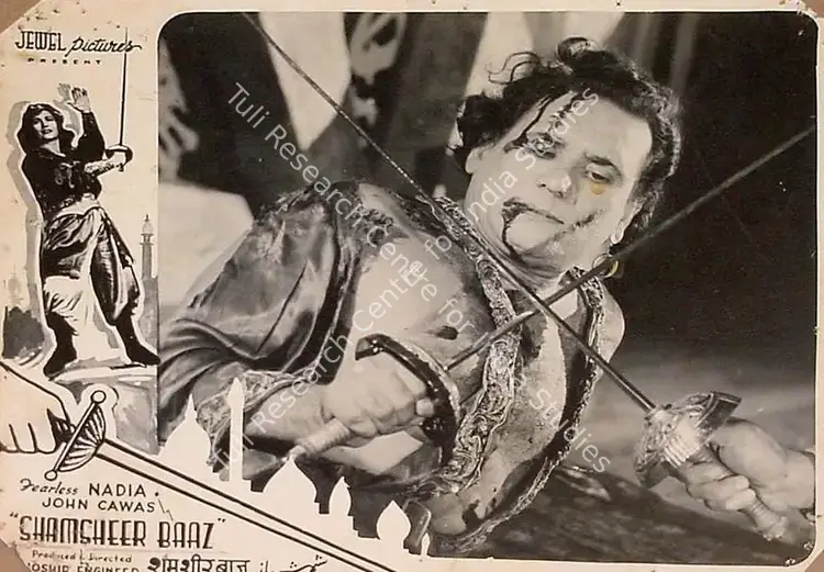 Engineer, Noshir (Producer), Shamsheer Baaz, 1953 | Lobby Card | CinemaEducation | 00827307