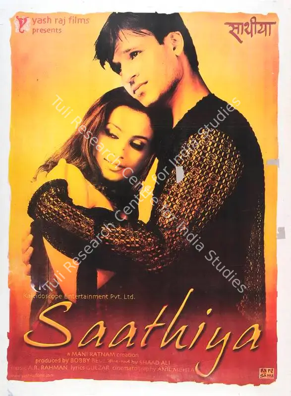 Bedi, Bobby (Producer), Saathiya, 2002 | Full Sheet Poster | CinemaEducation | 00769307