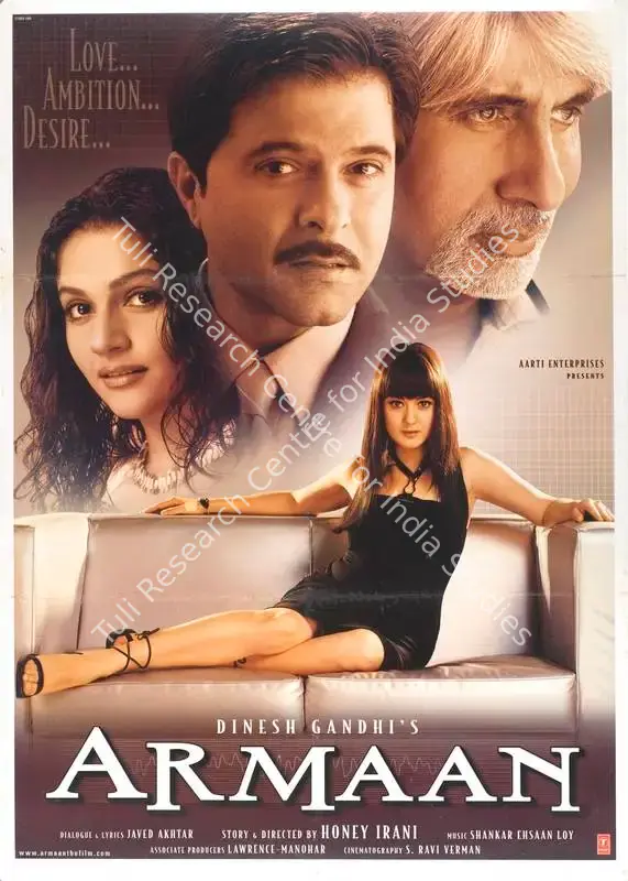 Gandhi, Dinesh (Producer), Armaan, 2003 | Full Sheet Poster | CinemaEducation | 00769349