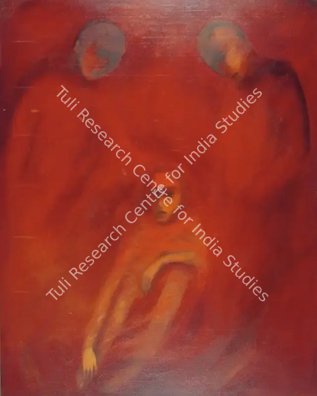 Pal, Gogi Saroj (Artist). Being a Woman. Oil on canvas, 1983 | Painting | FineArts | 00599742