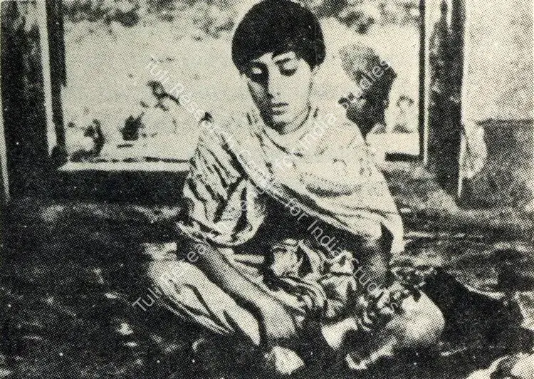 Mitra, Subrata (Cinematographer), Pather Panchali, 1955. Performing as a Priest | Photographic Still, Journal of Arts & Ideas, January 1993 | CinemaEducation | 00710310