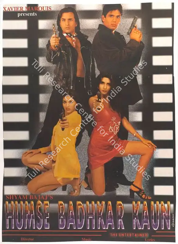 Bajaj, Shyam (Producer), Humse Badhkar Kaun, 1998 | Full Sheet Poster | CinemaEducation | 00768462