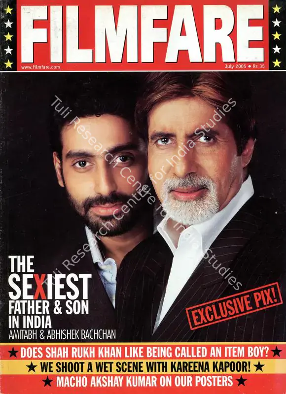Baliga, Shashi (Editor). Filmfare. 54(7). Bombay: Devashish Sarkar, c/o The Times of India, 01 July 2005 | Magazine | CinemaEducation | 00794015