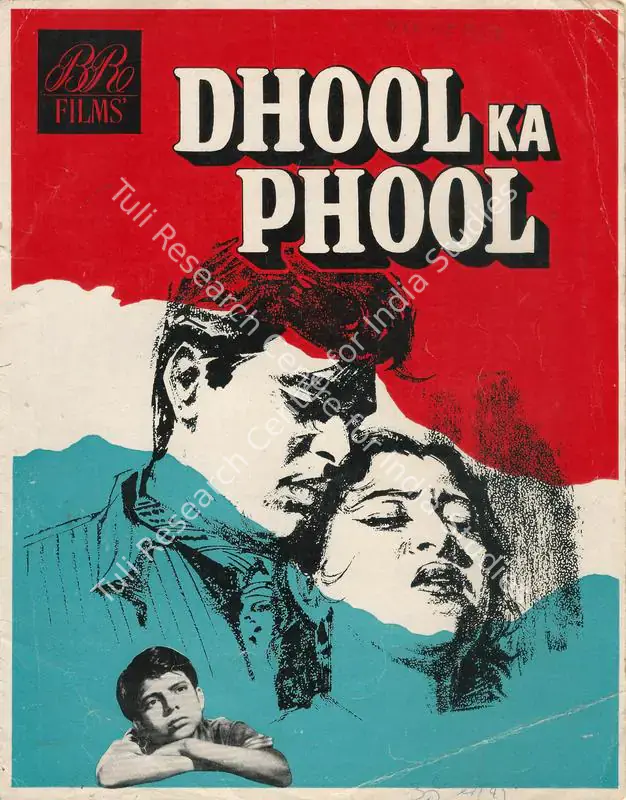 Chopra, B.R. (Producer), Dhool Ka Phool, 1959 | Song-Synopsis Booklet | CinemaEducation | 00781694