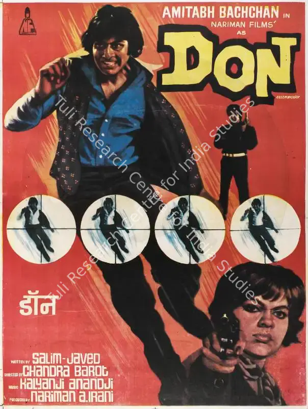 Irani, Nariman A. (Producer), Don, 1978 | Full Sheet Poster | CinemaEducation | 00766861