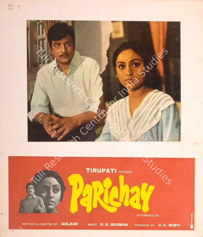 Vaikunth, K. (Cinematographer), Parichay, 1972 | Photographic Still Mounted on Lobby Card