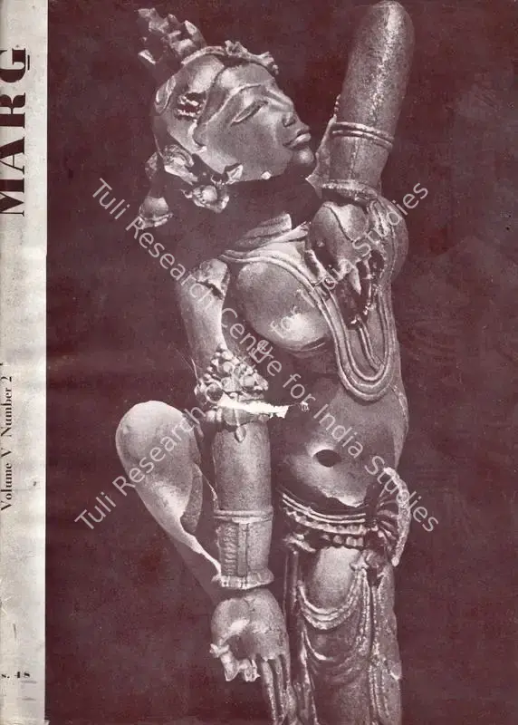 Anand, Mulk Raj (General Editor). Marg. 5(2). Bombay: Modern Artists and Architects Research Group, October 1951 | Magazine | FineArts | 00760179