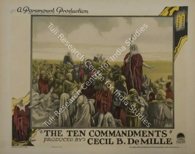 DeMille, Cecil B. (Director), The Ten Commandments, 1923 | Lobby card | CinemaEducation | 00789886