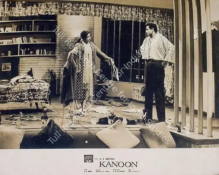Malhotra, M.N. (Cinematographer), Kanoon, 1960 | Lobby Card | CinemaEducation | 00818864