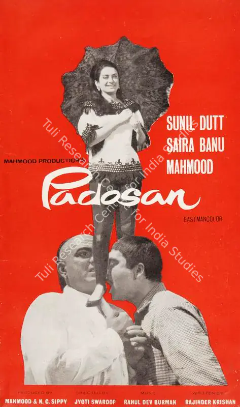 Sippy, N.C. (Producer), Padosan, 1968 | Song-Synopsis Booklet