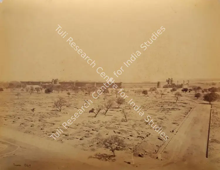 Bourne, Samuel (Photographer). View of Red Fort, Delhi. Albumen print, Mid 1860s | Antiquarian Photograph | Photography | 00116115