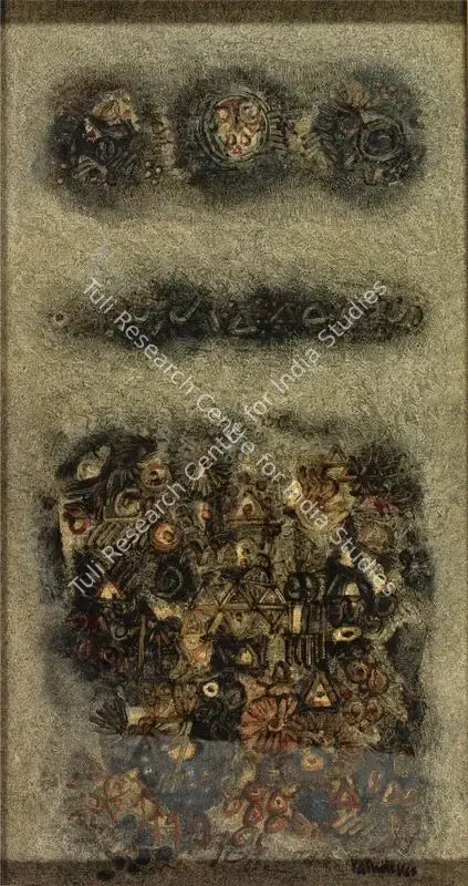 Vasudev, S.G. (Artist). Fantasy. Oil on canvas, 1968 | Painting | FineArts | 00600083