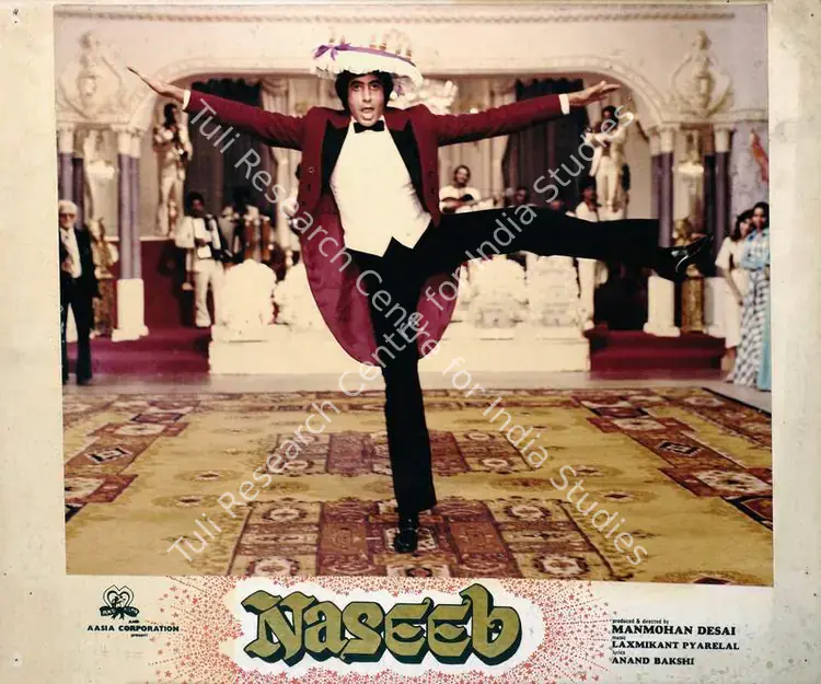 Desai, Manmohan (Producer), Naseeb, 1981 | Photographic Still Mounted on Lobby Card | CinemaEducation | 00762251