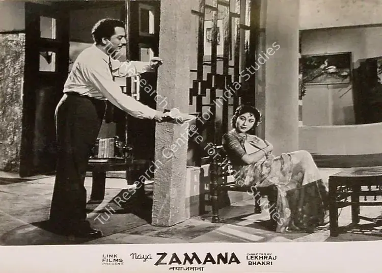Bhakri, Lekhraj (Director), Naya Zamana, 1957 | Lobby Card | CinemaEducation | 00824202