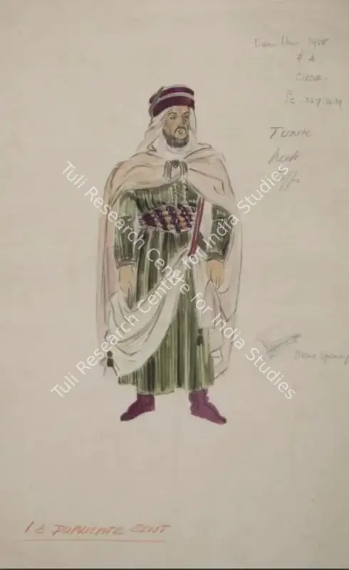 Wyler, William (Director), Ben-Hur, 1959 | Costume Sketch | CinemaEducation | 00790085