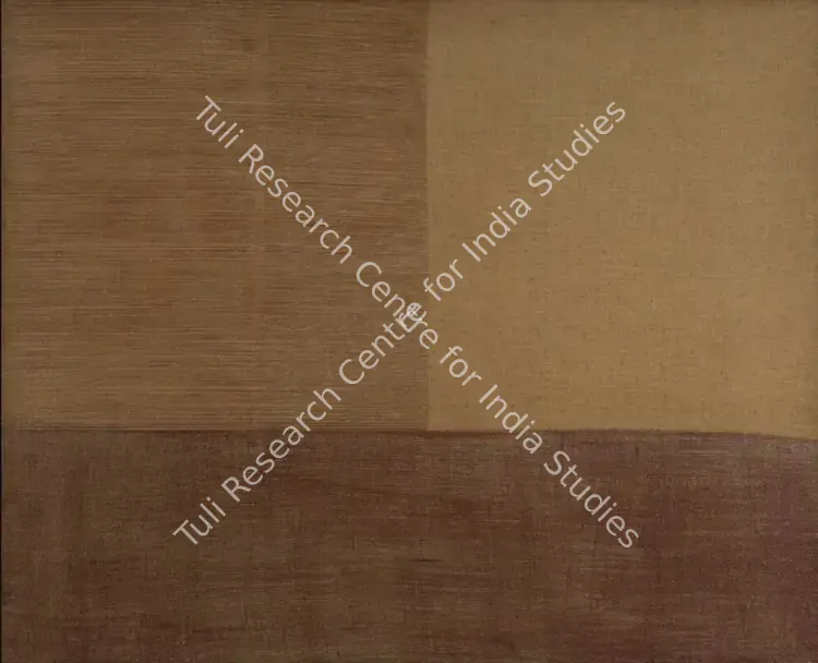 Nai, Manish Limbhachiya (Artist). Untitled. Collage on jute, 2003 | Collage | FineArts | 00603875