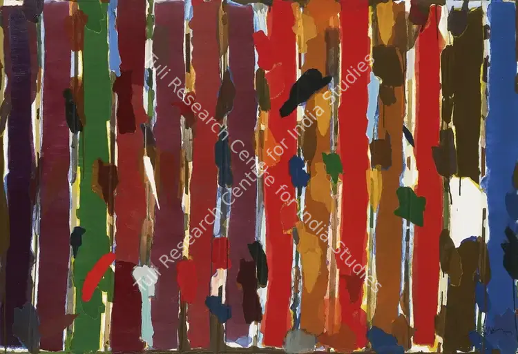 Krishnamachari, Bose (Artist). Untitled. Acrylic on canvas, 1997 | Painting | EconomicsArt | 00868373
