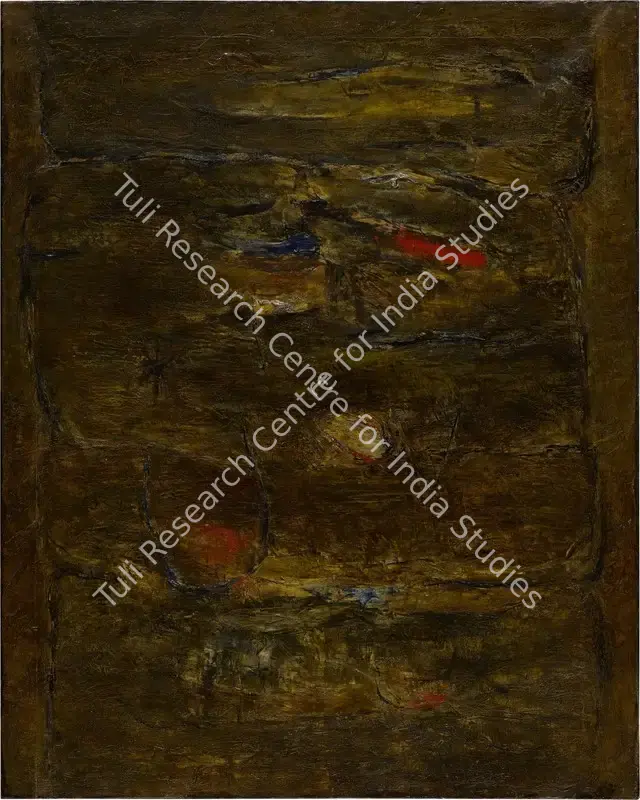 Patel, Homi (Artist). Cosmic Fantasy. Oil on canvas, 1965 | Painting | FineArts | 00416557