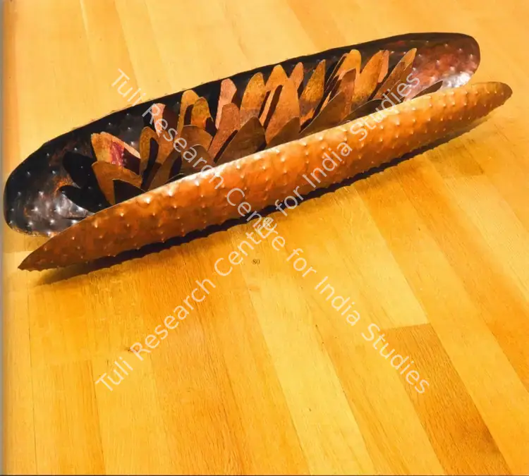 Karmakar, Abir (Artist). Hearth. Beaten copper, 2006 | Sculpture | FineArts | 00563062