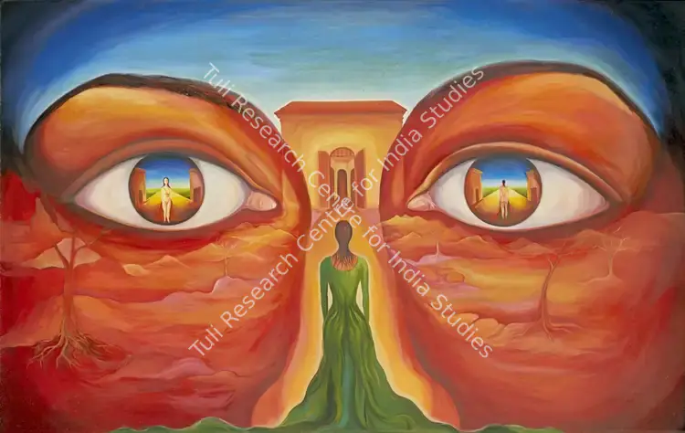 Singh, Meetali (Artist). Untitled. Oil on canvas, 2007 | Painting | FineArts | 00416199
