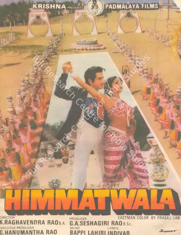 Rao, G. A. Seshagiri (Producer), Himmatwala, 1983 | Song-Synopsis Booklet | CinemaEducation | 00864742