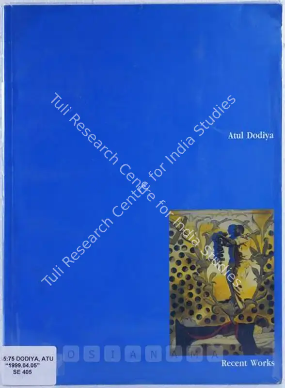 Dodiya, Atul (Artist). Atul Dodiya - Recent Works. New Delhi: Vadehra Art Gallery, 1999 | Solo Exhibition Catalogue  | 00875566
