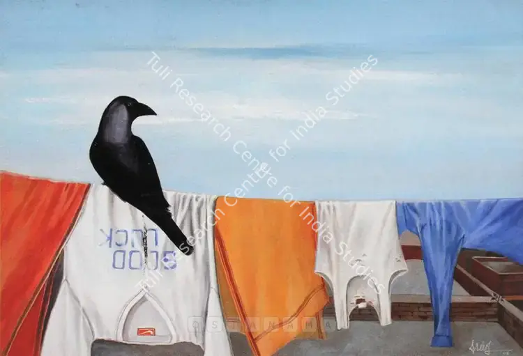 Sutar, Sudhanshu (Artist). Untitled. Acrylic on canvas, 2005 | Painting | FineArts | 00562728