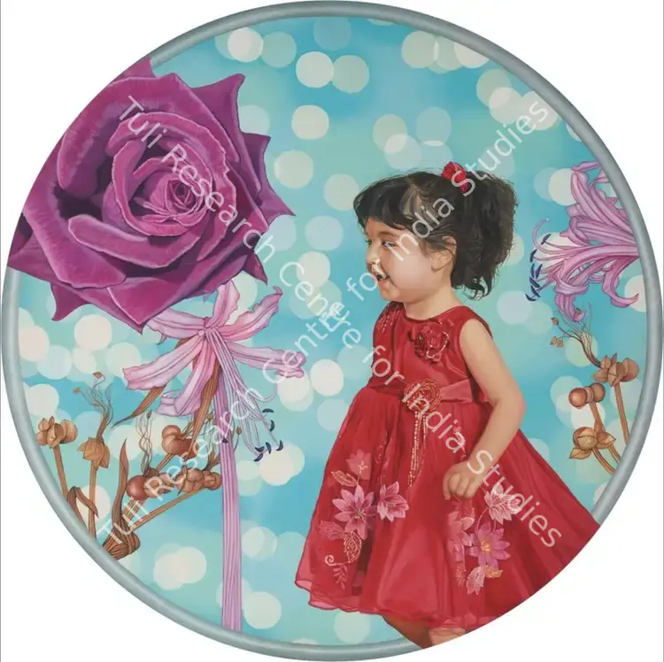 Biswas, Mousumi (Artist). Fairy Tale. Oil on canvas, 2013-2017 | Painting | FineArts | 00604572