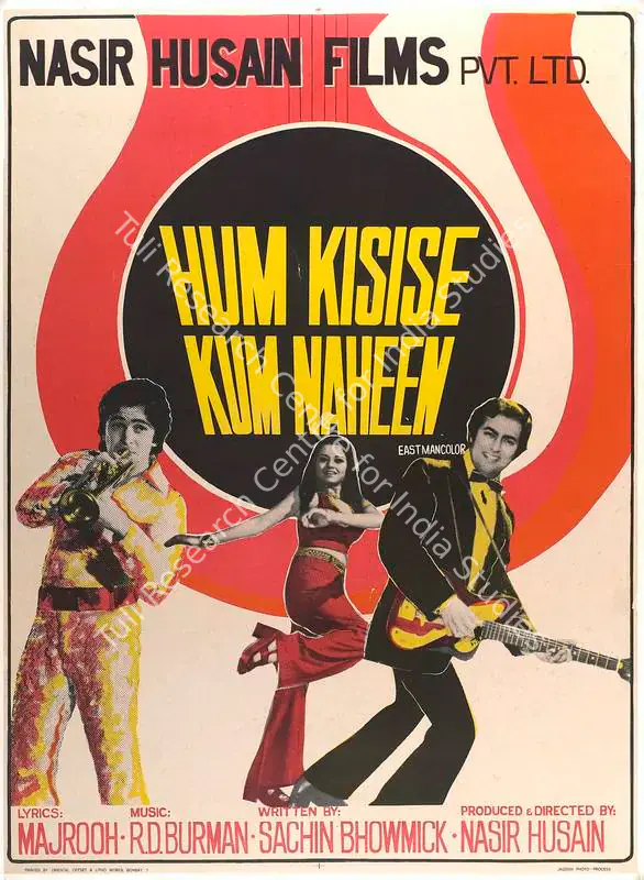 Husain, Nasir (Producer), Hum Kisise Kum Naheen, 1977 | Full Sheet Poster | CinemaEducation | 00766808