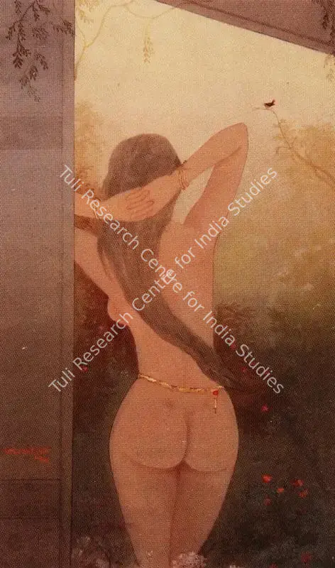 Das, Mrinal K. (Artist). Good Morning. Watercolour heightened with bodycolour on paper, 1987 | Painting | FineArts | 00375902