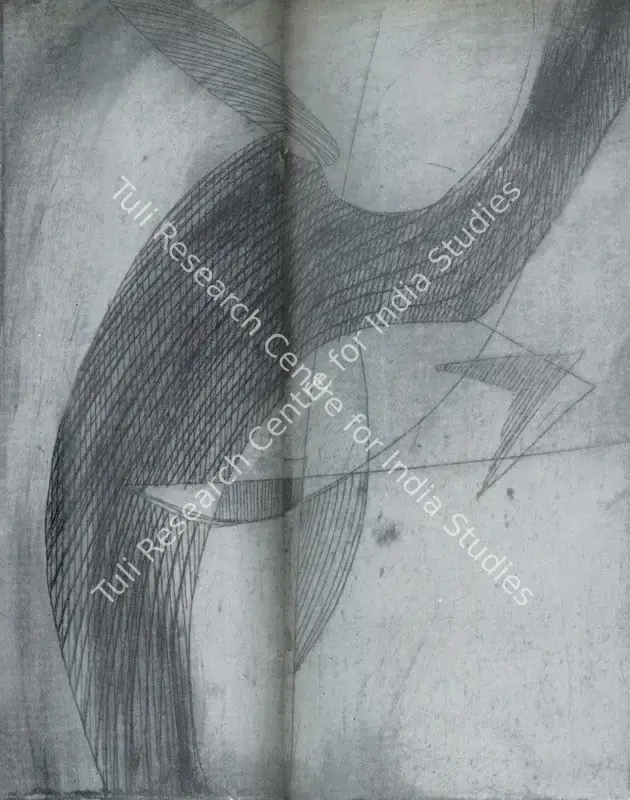 Kar, Amina (Artist). Butterflies. n.d. | Marg, December 1956 | Painting | FineArts | 00674029