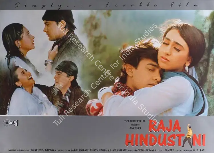 Morani, Aly (Producer), Raja Hindustani, 1996 | Lobby Card | CinemaEducation | 00787792