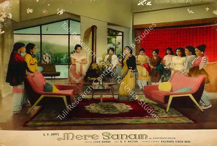 Vaikunth, K. (Cinematographer), Mere Sanam, 1965 | Lobby Card | CinemaEducation | 00820312