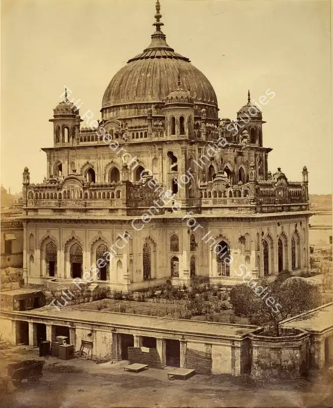 Beato, Felice (Photographer), The Tomb of Sadut Ali, Lucknow, March-April 1858 | Antiquarian Photograph | Photography | 00116316