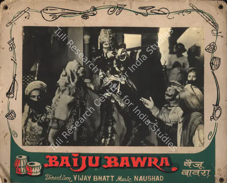 Reddy, V.N. (Cinematographer), Baiju Bawra, 1952 | Photographic Still Mounted on Lobby Card | CinemaEducation | 00764691