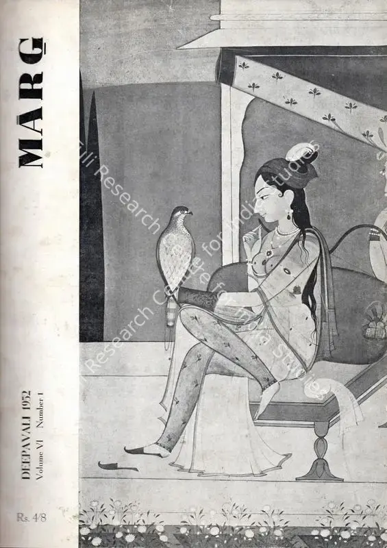 Anand, Mulk Raj (General Editor). Marg. 6(1). Bombay: Modern Artists and Architects Research Group, October 1952 | Magazine | FineArts | 00760182