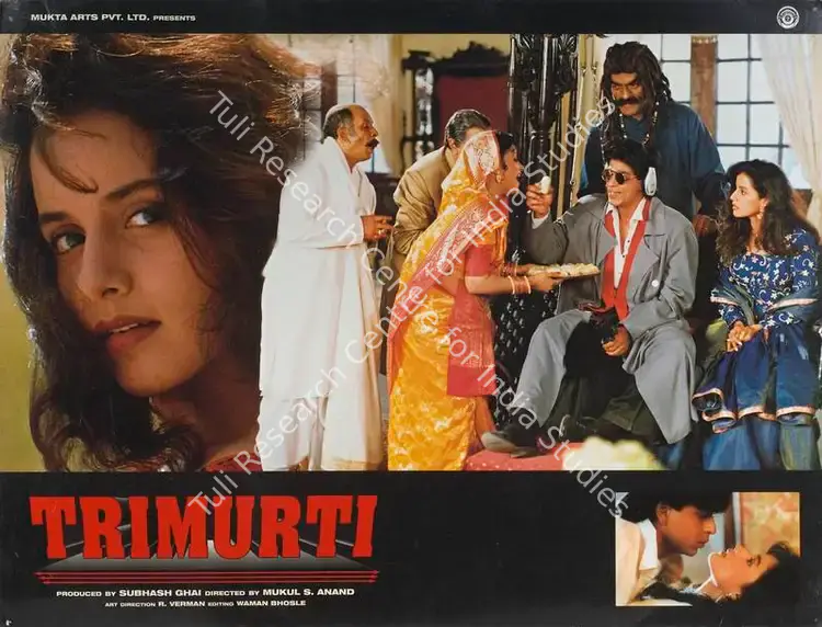 Mehta, Ashok (Cinematographer), Trimurti, 1995 | Lobby Card | CinemaEducation | 00788962