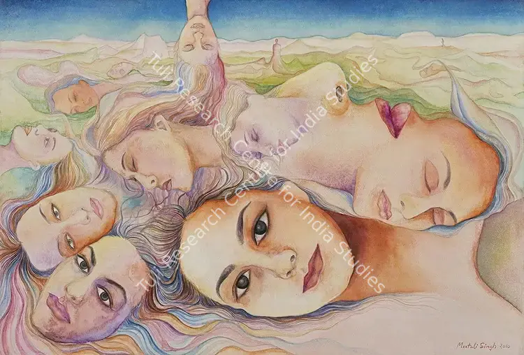 Singh, Meetali (Artist). Untitled. Watercolour on mount board, 2010 | Painting | FineArts | 00547219