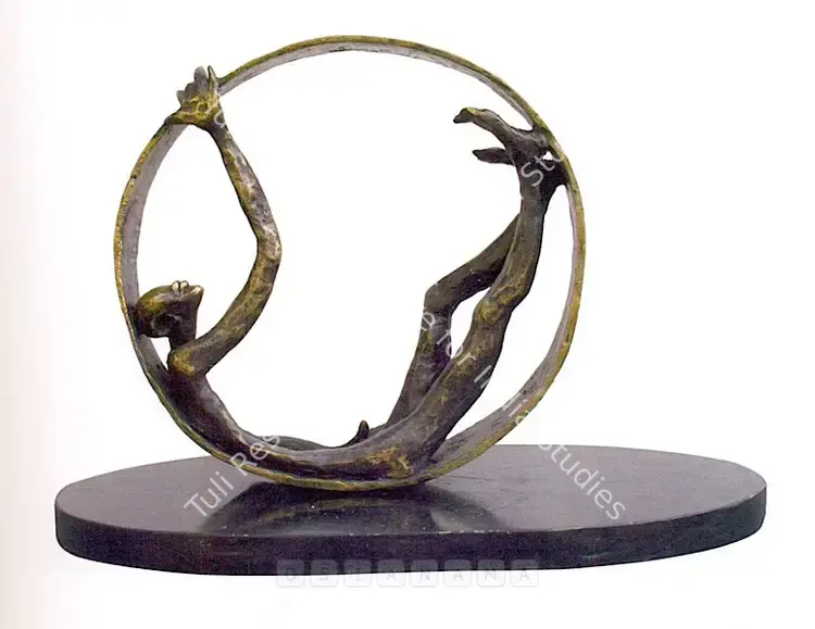 Menon, Dimpy (Artist). Tumble. Bronze, 2007 | Sculpture | FineArts | 00575429