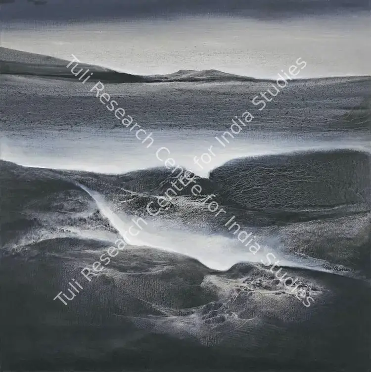 Sharma, Vinod (Artist). Rockscape. Oil on canvas, 2013 | Painting | FineArts | 00354924