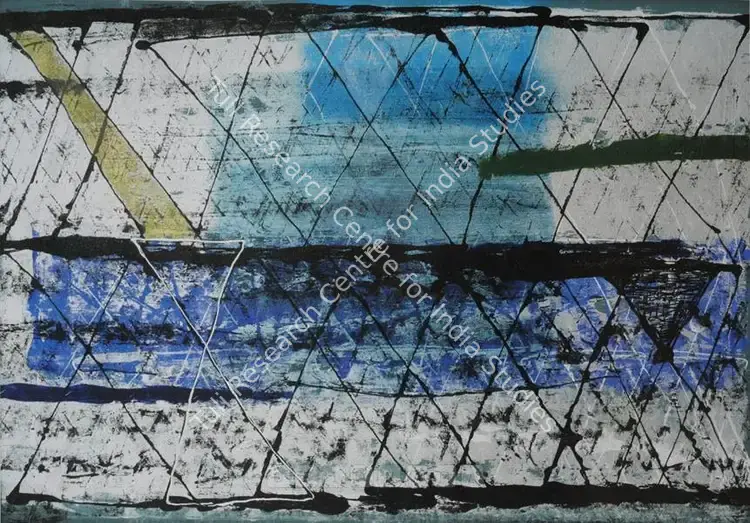 Harshavardhana, S. (Artist). Untitled. Mixed media on canvas, 2005 | Painting | FineArts | 00562182