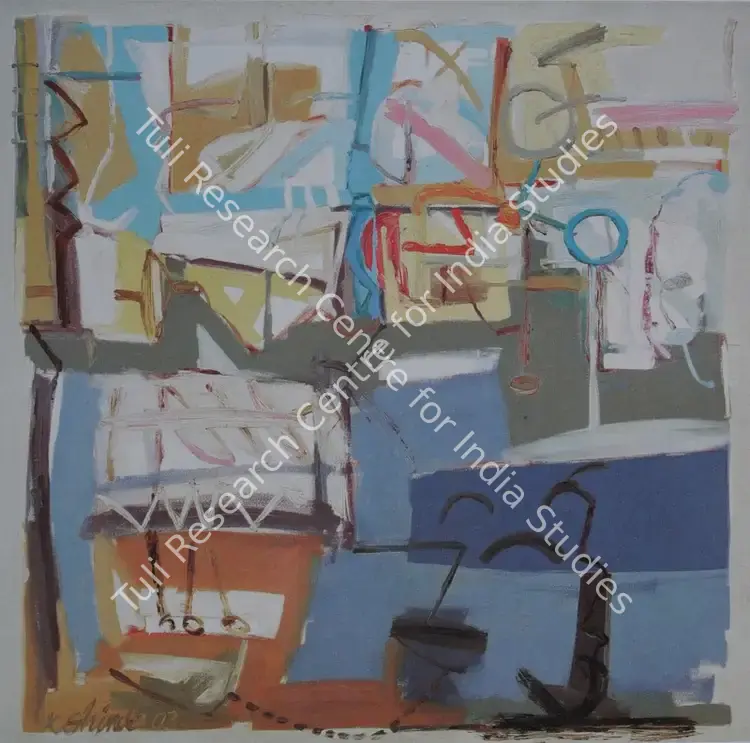 Shinde, Kishore (Artist). Untitled. Oil on canvas, 2003 | Painting | FineArts | 00574768
