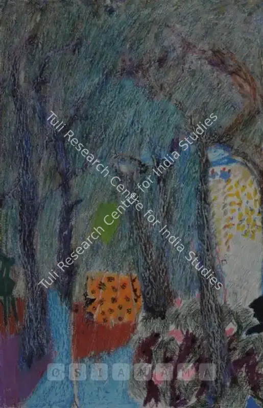 Kaur, Rajnish (Artist). Untitled. Pastel on paper, 2006 | Drawing | FineArts | 00575106