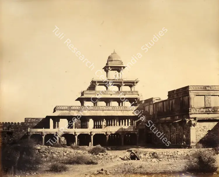 Studio V. & E. Pont (Photographic Studio), Panch Mahal Futteepore Sikri, n.d. | Antiquarian Photograph | Photography | 00115784
