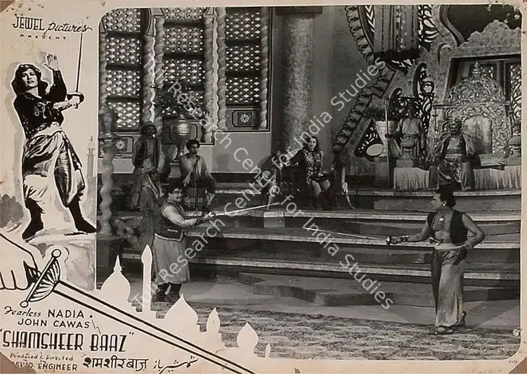 Engineer, Noshir (Producer), Shamsheer Baaz, 1953 | Lobby Card | CinemaEducation | 00827311