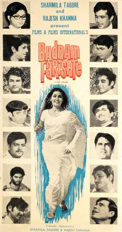 Kabir, N. (Producer), Badnam Farishte, 1971 | Song-Synopsis Booklet | CinemaEducation | 00863241