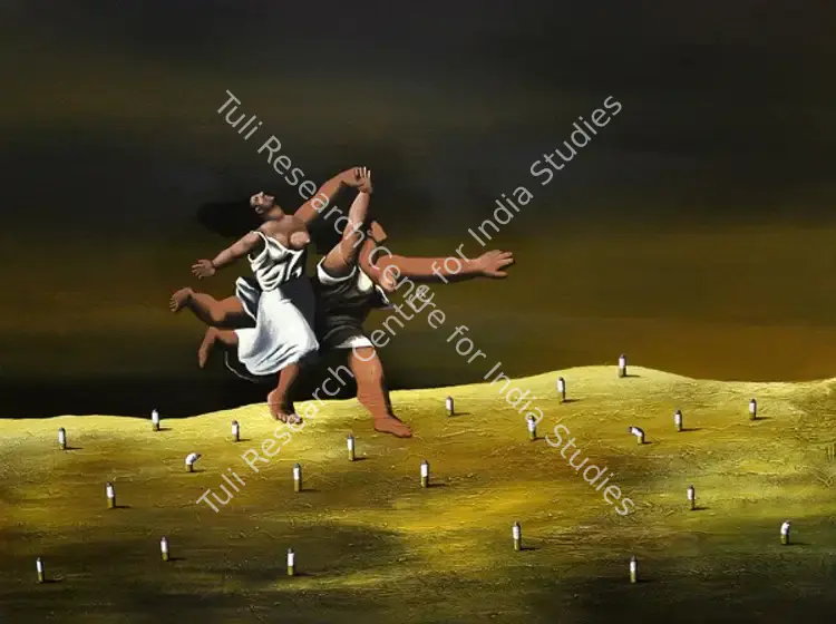 Goswami, Debraj (Artist). Untitled. Acrylic on canvas, 2006 | Painting | FineArts | 00645413