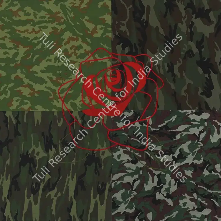 Khalid, Aisha (Artist). Infinite Justice. Textile and embroidery, 2001 | Textile | FineArts | 00646409