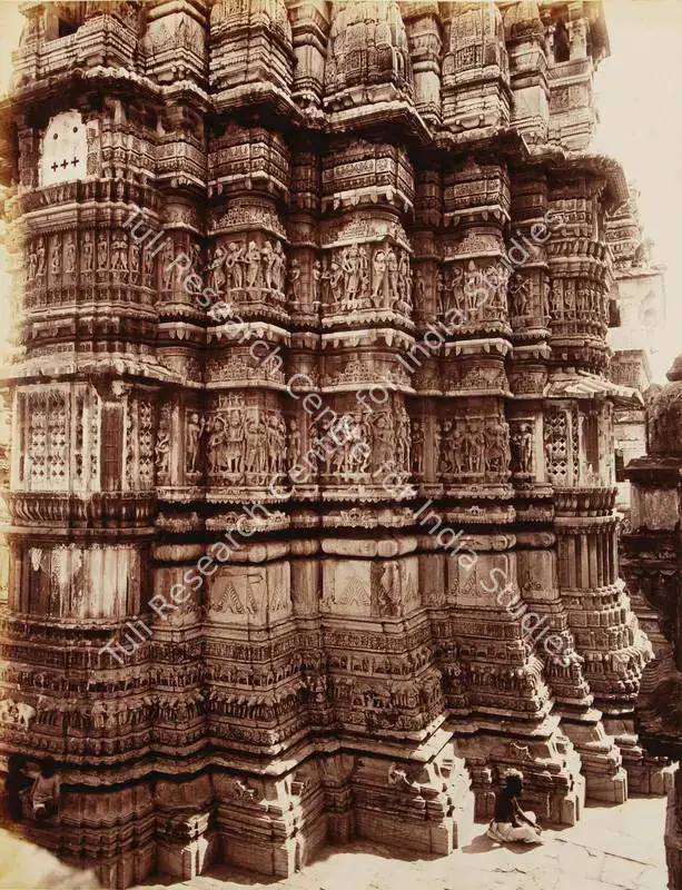 Dayal, Lala Deen (Photographer), Rear carvings of Jugdeesh temple Odeypur, c.1890 | Antiquarian Photograph | Photography | 00115151
