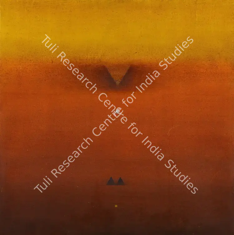 Shrestha, Sunita (Artist). Untitled. Oil on canvas, 1974 | Painting  | 00867781
